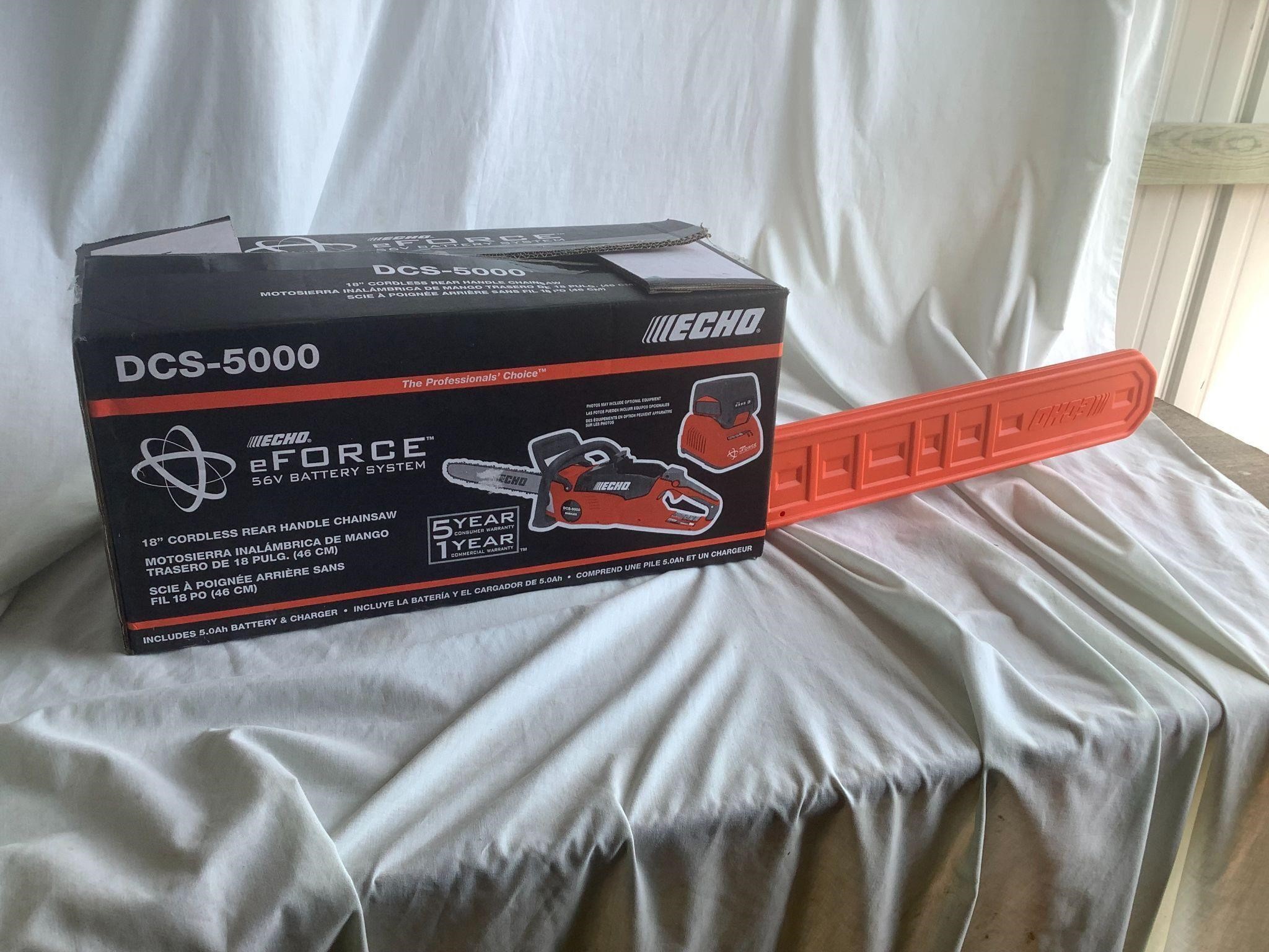 Echo DCS-5000 Chainsaw - Battery Operated