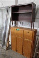 2- Wood Shelves