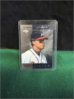1998 Shipper Jones Braves Baseball Card