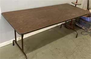 6' folding table