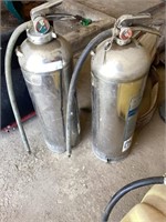 Two General Water Fire Extinguishers