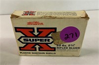 20ga Super X Rifled Slugs