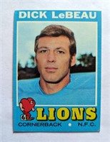 1971 Topps Dick LeBeau Card #154