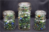 (S1) 3 Jars of Marbles