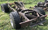 Unknown Vehicle Frame with Tires