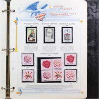 US Stamps 1981-1983 Mint NH Collection on White Ac