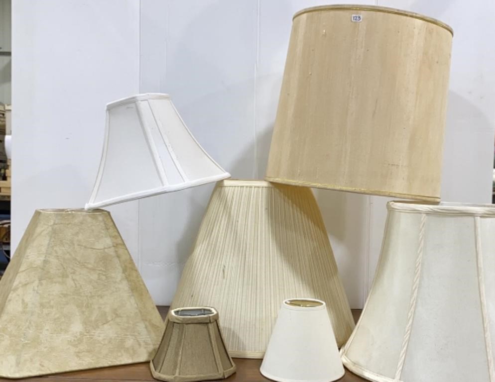 Various Size Lamp Shades