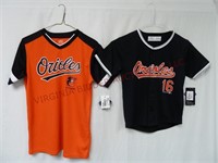 Children's Orioles Shirts ~ S 6/7 & L12/14 ~ New