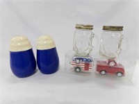 (3) Sets of Salt & Pepper Shakers