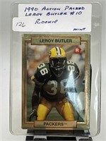 1990 ACTION PACKED LEROY BUTLER ROOKIE CARD