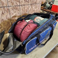 2, Sleeping bags & Hockey Bag
