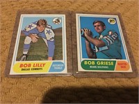 Bob Griese 1968 Topps Rookie Card #196 Miami Dolps