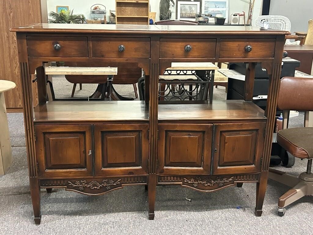 Two Tier Federal Style Server, Great Condition