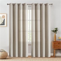 Linen Textured Curtain