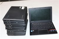 (12) LENOVO CHROMEBOOKS LAPTOPS