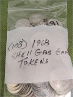 (103) 1968 “Shell Gas Game Tokens”