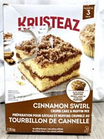 Krusteaz Cinnamon Swirl Crumb Cake And Muffin Mix