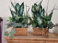 Faux Plants, Set of 2