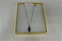 STERLING SILVER NECKLACE W/ PENDENT