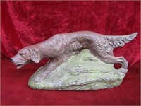 Evergreen Mold ceramic dog.