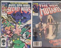 Marvel New Mutants #21 & Secret Wars #6