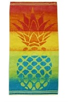 NEW Pineapple Beach Towel 38" x 72"