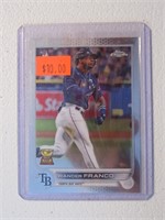 2022 TOPPS CHROME WANDER FRANCO RC