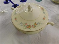 Vintage covered vegetable dish