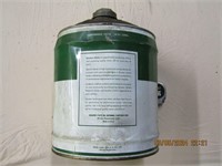 Quaker State 5 gallon Can Advertising Lot