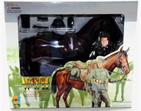 WWII Horse and Man - Horst & Blitz