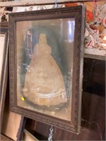 Framed Antique Picture of Child