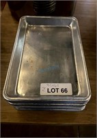 ALUMINUM SHEET PAN, 9.5" X 6.5" *BID PER ITEM