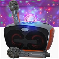 $99 - SINWE Bluetooth Karaoke Machine with 2 Mics