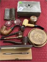 Pipes, Coasters, Trinket Boxes, Cross Pen,