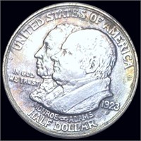 1923-S Monroe Half Dollar ABOUT UNCIRCULATED