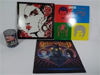 3 albums vinyles dont Queen, Bob Dylan, Arcadia