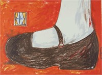 CHARLES BLACKMAN  (1928 - 2018)   "ALICE'S SHOES"