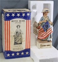 S: McCORMICK WHISKEY BETSY ROSS DECANTER