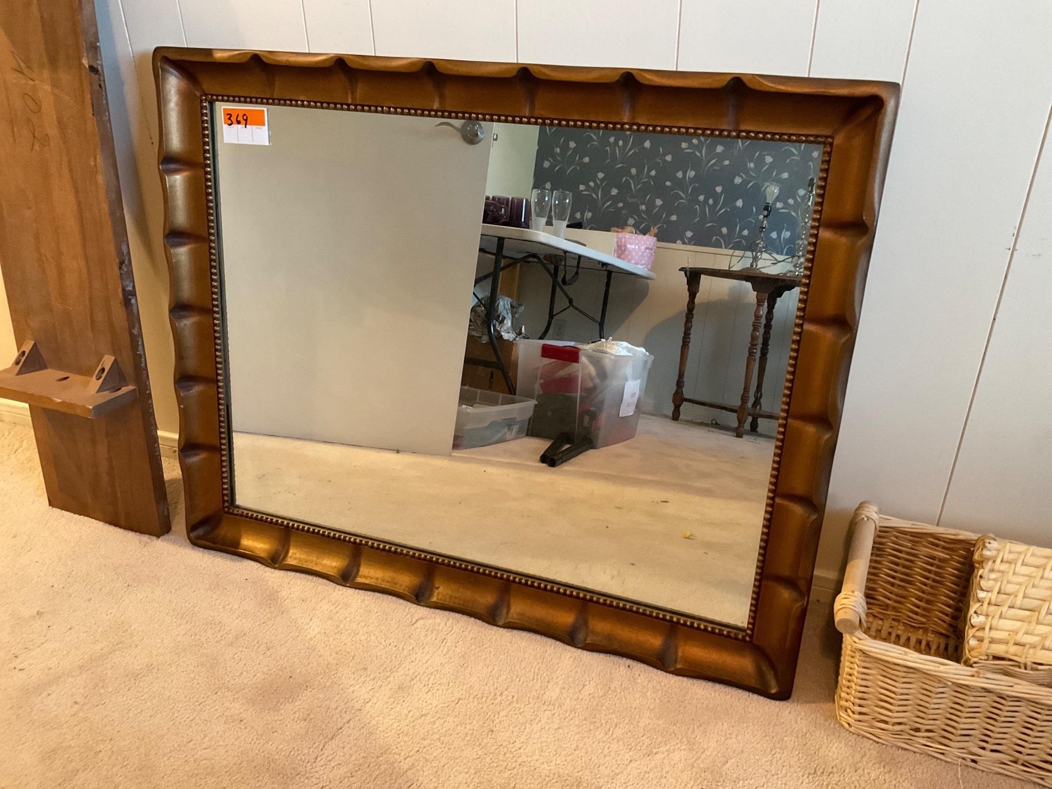 Wood Frame Mirror