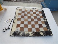 Western Cowhide Checkerboard