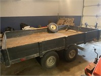 Utility trailer with title