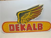 Plastic DEKALB Sign