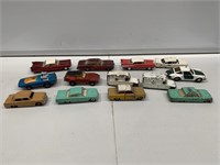 Selection of Dinky Tin Toy Cars