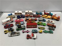 Selection of Tin Toy Cars, Trucks etc (A/F)