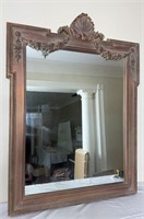 Vintage Carolina Mirror Co. Ornate Wall Mirror