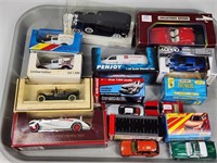 ASSORTED LOT OF VARIOUS BRAND DIECAST W/ BOX