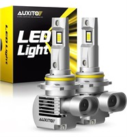 ($89) AUXITO 9005 HB3 LED Bulbs 6000K White, 700%
