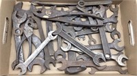ASSORTED COMBO WRENCHES