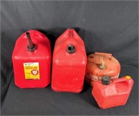 4 Gas Cans