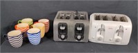 Two Toasters & Coffee Mugs